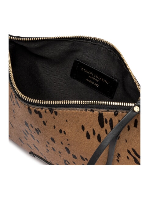 HERMY Bolso de hombro co&ntilde;ac-negro - Bolsos Mujer