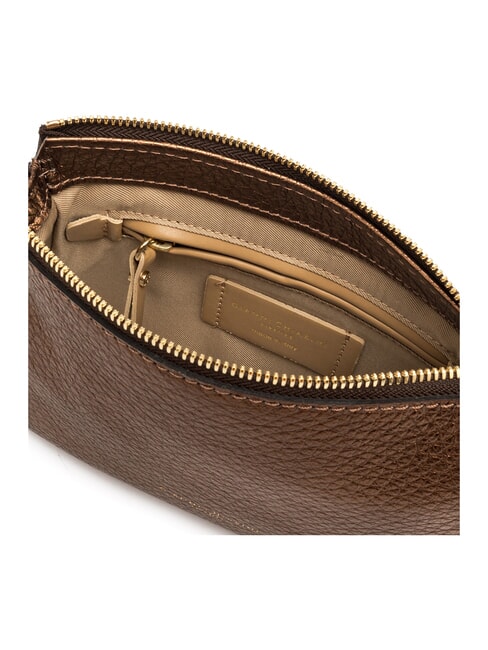 BROOKE Bolso bandolera en piel tostado - Bolsos Mujer