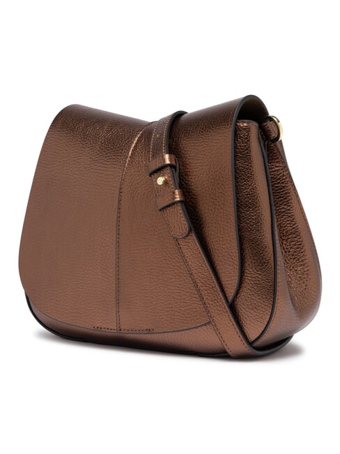 HELENA ROUND Bolso de hombro tostado - Bolsos Mujer