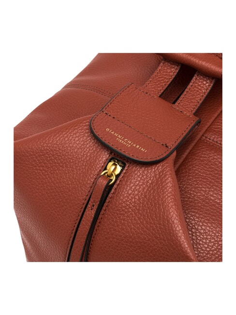 GUIA Bolso de hombro / Mochila, piel rojo ladrillo - Bolsos Mujer
