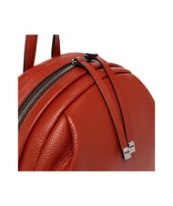 GIANNI CHIARINI EMANUELA Mochila de cuero rojo ladrillo - Bolsos Mujer - 4
