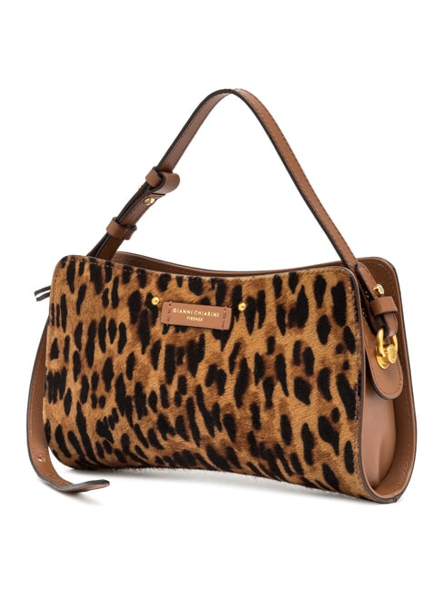 KEIRA Bolso de mano con correa para el hombro. cuero de lince - Bolsos Mujer