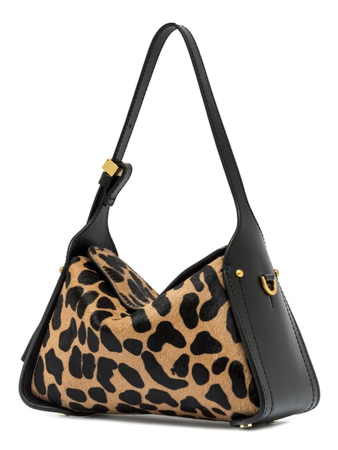 PENELOPE Minibolso de hombro con correa para el hombro. leo negro - Bolsos Mujer