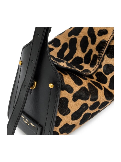 PENELOPE Minibolso de hombro con correa para el hombro. leo negro - Bolsos Mujer
