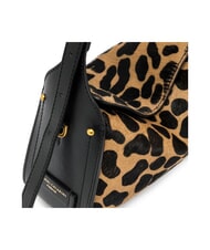 GIANNI CHIARINI PENELOPE Minibolso de hombro con correa para el hombro. leo negro - Bolsos Mujer - 4