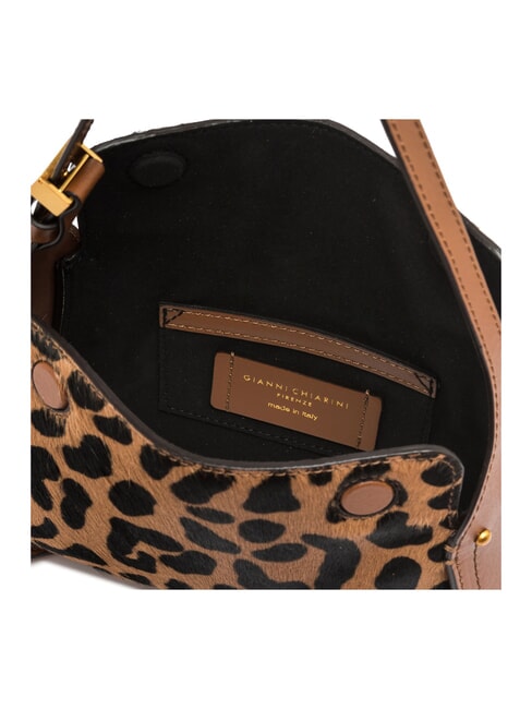 PENELOPE Minibolso de hombro con correa para el hombro. cuero de lince - Bolsos Mujer
