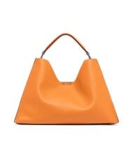 GIANNI CHIARINI AURORA Bolso de piel con bolsita arena naranja llama - Bolsos Mujer - 4