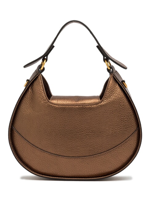 EDITH Bolso de hombro de piel tostado - Bolsos Mujer