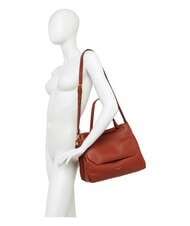 GIANNI CHIARINI OTTAVIA Bolso de cuero rojo ladrillo - Bolsos Mujer - 6