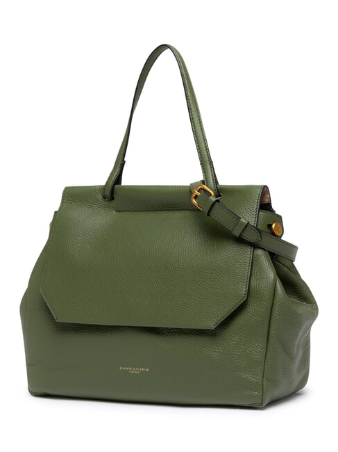 OTTAVIA Bolso de cuero fuego profundo - Bolsos Mujer