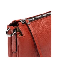 GIANNI CHIARINI THREE  Mini bolso bandolera, en piel. rojo ladrillo - Bolsos Mujer - 4