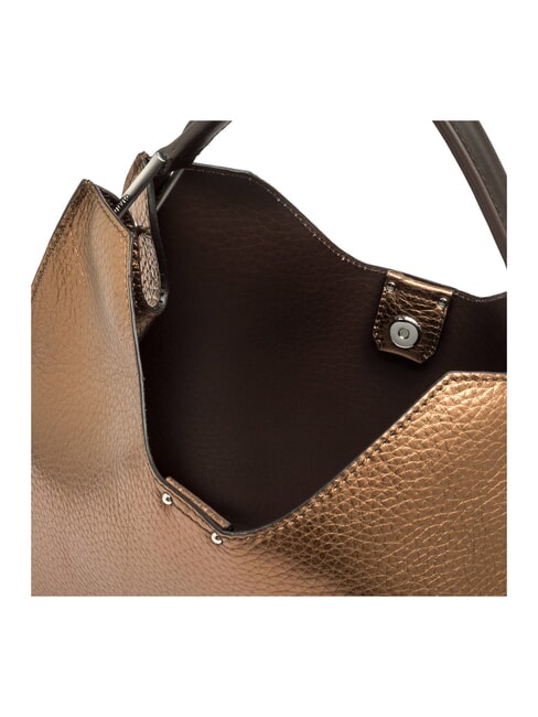 AURORA Bolso de hombro tostada-t.moro - Bolsos Mujer