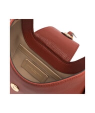 GIANNI CHIARINI EDITH Bolso de piel con correa para el hombro rojo ladrillo - Bolsos Mujer - 5