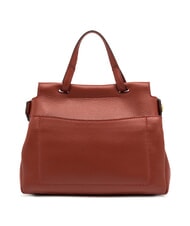 GIANNI CHIARINI OTTAVIA Bolso de piel Hecho en Italia rojo ladrillo - Bolsos Mujer - 3