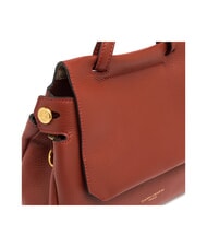 GIANNI CHIARINI OTTAVIA Bolso de piel Hecho en Italia rojo ladrillo - Bolsos Mujer - 4