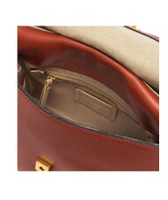 GIANNI CHIARINI OTTAVIA Bolso de piel Hecho en Italia rojo ladrillo - Bolsos Mujer - 5