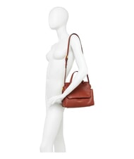 GIANNI CHIARINI OTTAVIA Bolso de piel Hecho en Italia rojo ladrillo - Bolsos Mujer - 6