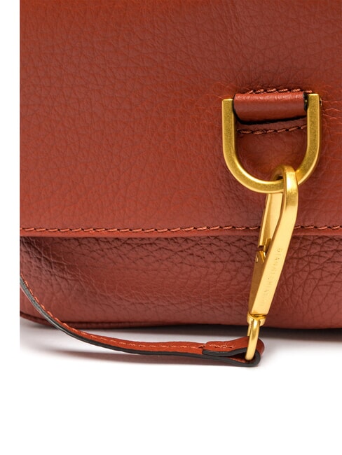 MARISOL Bolso de hombro, de piel rojo ladrillo - Bolsos Mujer