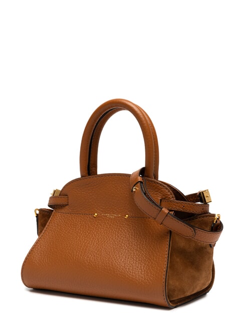 FARAH Bolso de mano con correa para el hombro. CUERO - Bolsos Mujer