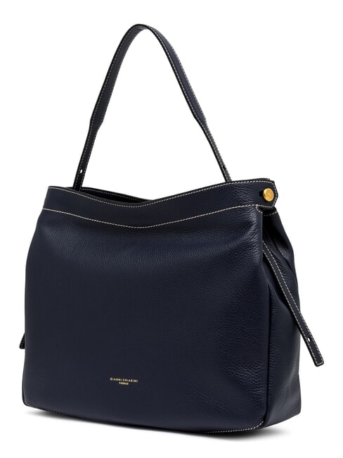 OTTAVIA  Bolso bandolera, en piel. AZUL - Bolsos Mujer