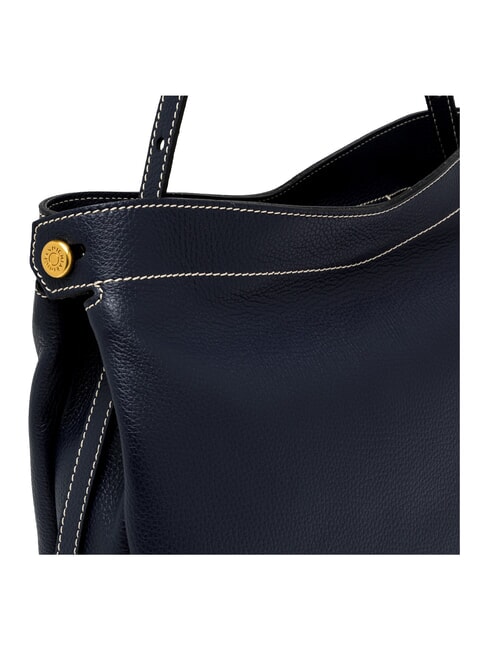 OTTAVIA  Bolso bandolera, en piel. AZUL - Bolsos Mujer
