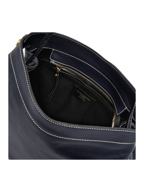 OTTAVIA  Bolso bandolera, en piel. AZUL - Bolsos Mujer