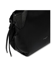 GIANNI CHIARINI RITA Bolso de hombro de piel negro - Bolsos Mujer - 4