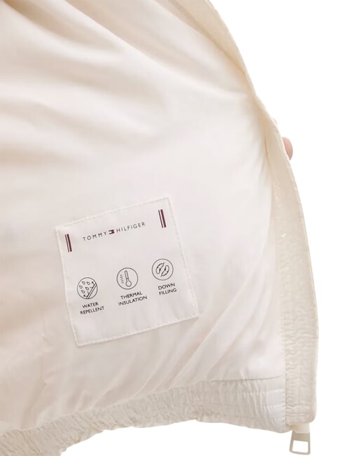 TH Edred&oacute;n relleno de plumas blanco antiguo - Chaquetas de plumas de mujer