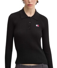 TOMMY HILFIGER TH JEANS Camisa de manga larga negro - Su&eacute;teres de mujer - 2