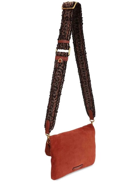 MIREA Bolso de hombro rojo ladrillo - Bolsos Mujer