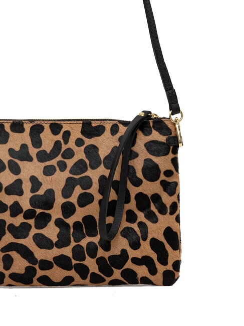 HERMY Bolso de hombro leo negro - Bolsos Mujer