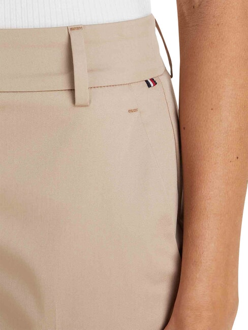 TH Pantalones de algod&oacute;n beige - Pantalones de mujer