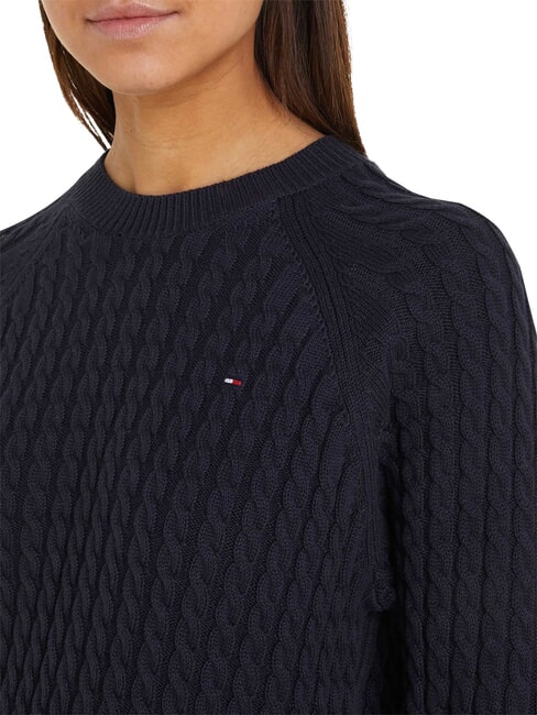 TH Jersey de cuello redondo de algod&oacute;n cielo del desierto - Su&eacute;teres de mujer