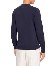 TOMMY HILFIGER TH FLAG Su&eacute;ter de cuello redondo de algod&oacute;n cielo del desierto - Su&eacute;teres de los hombres - 2
