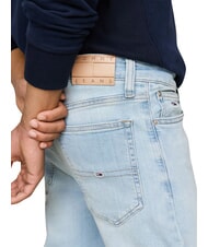 TOMMY HILFIGER TH JEANS Pantalones vaqueros, corte regular mezclilla clara - Jeans - 5