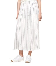 TOMMY HILFIGER TH Falda larga bandera bufanda stp/ multi - Faldas de mujer - 3