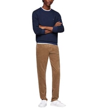 TOMMY HILFIGER TH  Su&eacute;ter de cuello redondo cielo des&eacute;rtico m&uacute;ltiple - Su&eacute;teres de los hombres - 4