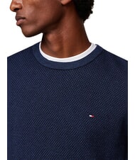 TOMMY HILFIGER TH  Su&eacute;ter de cuello redondo cielo des&eacute;rtico m&uacute;ltiple - Su&eacute;teres de los hombres - 5