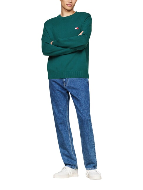 TH JEANS  Su&eacute;ter de cuello redondo aguas profundas - Su&eacute;teres de los hombres