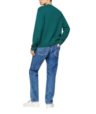 TOMMY HILFIGER TH JEANS  Su&eacute;ter de cuello redondo aguas profundas - Su&eacute;teres de los hombres - 4