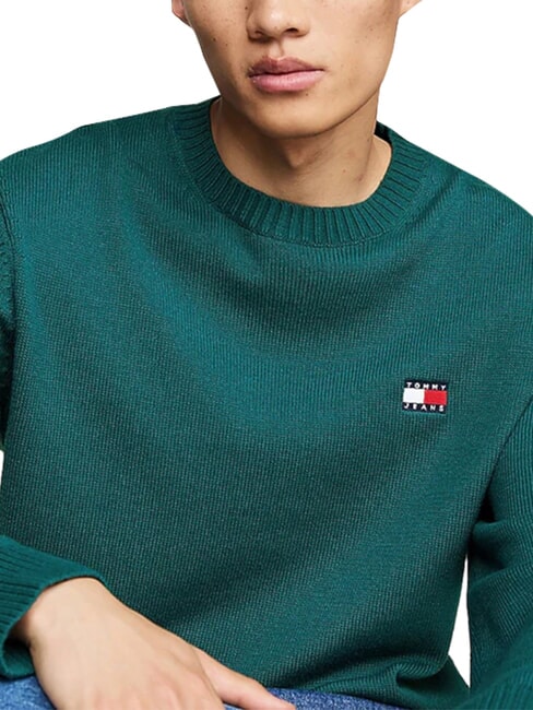 TH JEANS  Su&eacute;ter de cuello redondo aguas profundas - Su&eacute;teres de los hombres