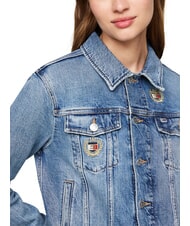 TOMMY HILFIGER TH JEANS Chaqueta vaquera mezclilla media - Chaquetas de mujer - 5