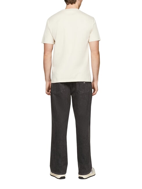 TH JEANS camiseta de manga corta papel prensa - camiseta