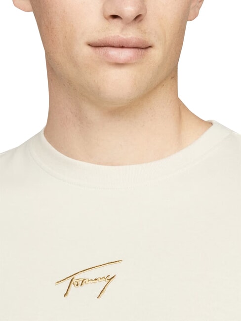 TH JEANS camiseta de manga corta papel prensa - camiseta