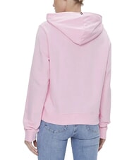 TOMMY HILFIGER TH Sudadera de algod&oacute;n de manga larga rosa ic&oacute;nico - Sudaderas de mujer - 2