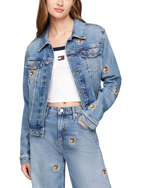 TH JEANS Chaqueta vaquera mezclilla media - Chaquetas de mujer