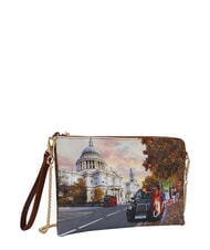 YNOT YESBAG Bolso de mano plano con pu&ntilde;o Turista de Londres - Bolsos Mujer - 3