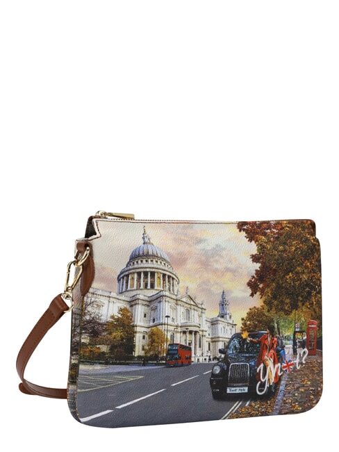 YESBAG Bolso de hombro con dos compartimentos. Turista de Londres - Bolsos Mujer