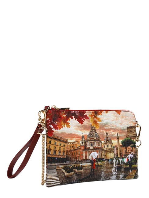 YESBAG Bolso de mano con correa para el hombro Roma lloviendo - Bolsos Mujer