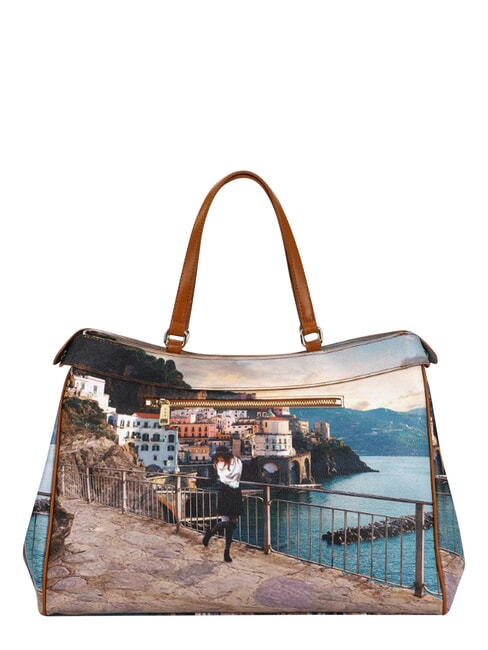 YESBAG Bolso de hombro XL costa invernal - Bolsos Mujer
